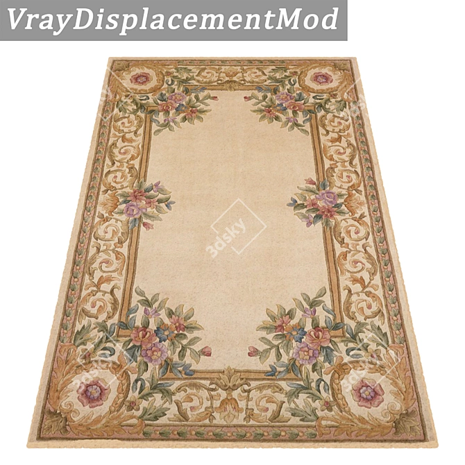 Variety Collection of Luxurious Carpets 3D model image 3