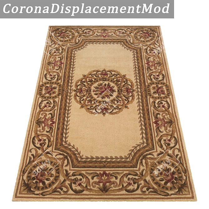 Variety Collection of Luxurious Carpets 3D model image 4