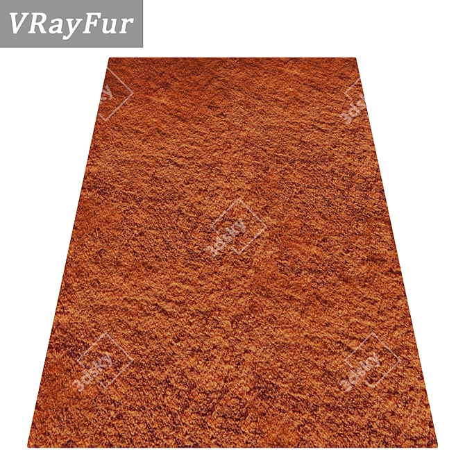 Luxurious Set of Carpets 3D model image 2