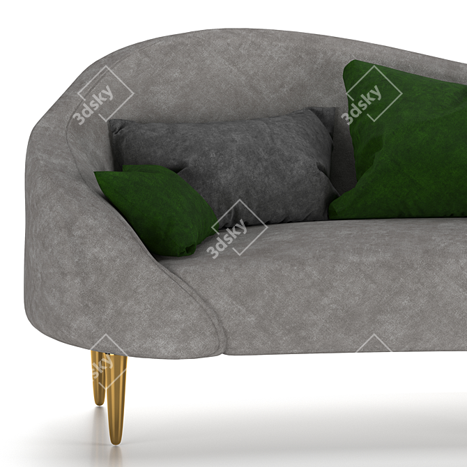 Stylish Soffa 06 - Perfect for Any Space 3D model image 2