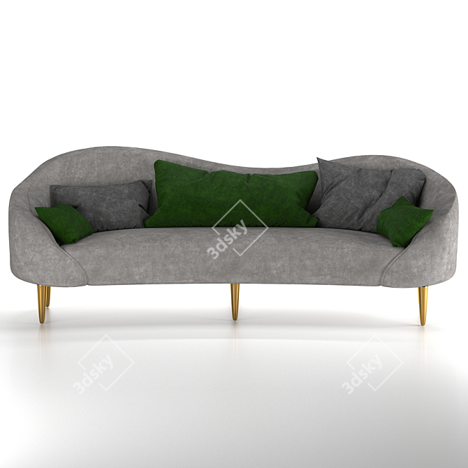 Stylish Soffa 06 - Perfect for Any Space 3D model image 3