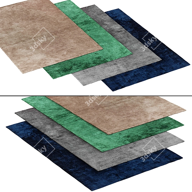 Andessi Rugs: Milano Collection 3D model image 2