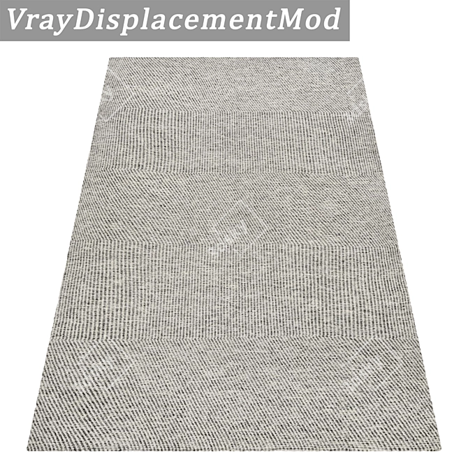 Premium Textured Carpets Set 3D model image 3