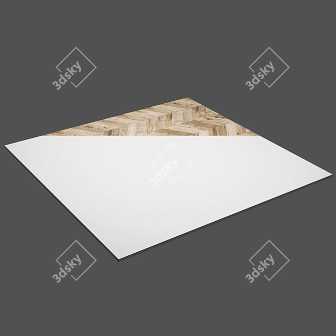 Seamless Parquet Flooring 3D model image 2