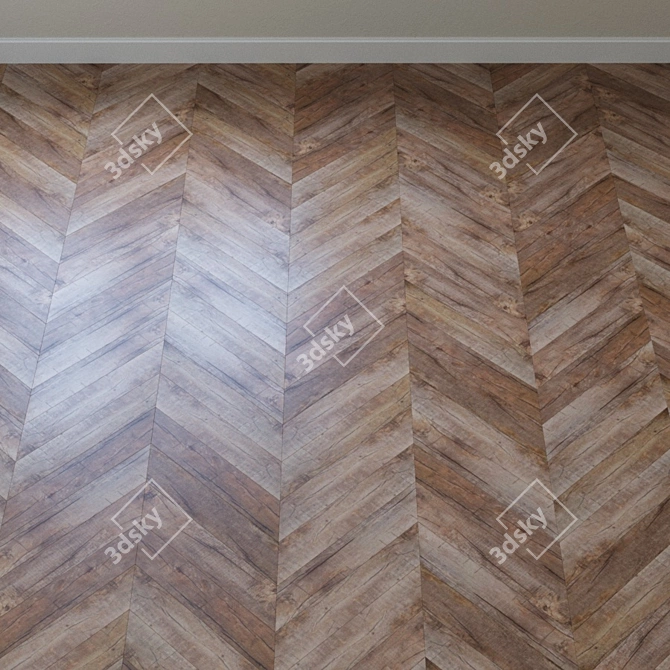 Title: Wear Max Home Line Oak Fossil Vinyl Flooring 3D model image 3