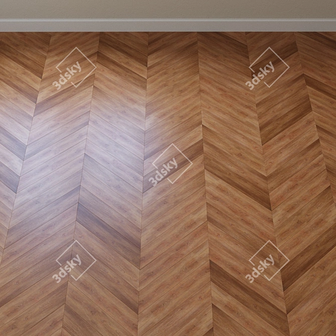 Golden Oak Home Line Vinyl Flooring 3D model image 3