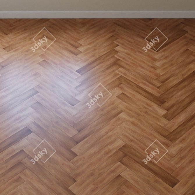 Golden Oak Home Line Vinyl Flooring 3D model image 4