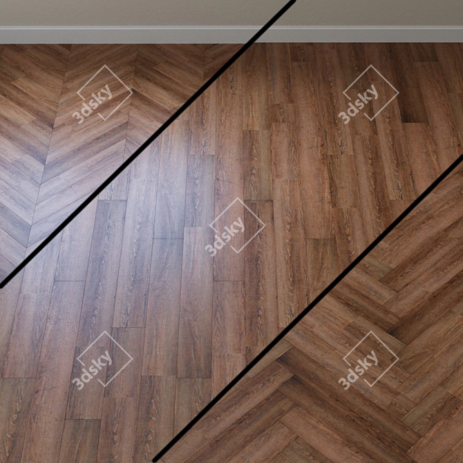 Title: Oak Rocks Vinyl Flooring 3D model image 1