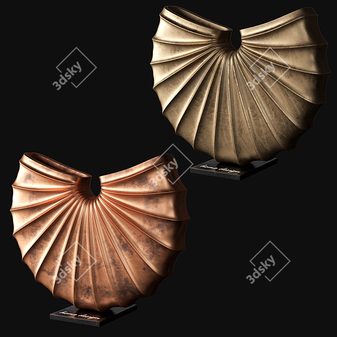 Elegant Decorative Object 3D model image 3