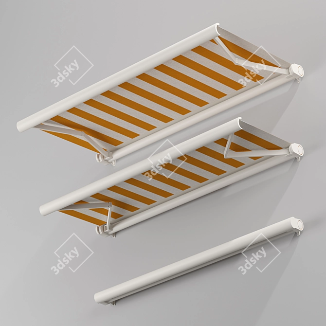 Marquise Cassette Awnings - Set of 2 3D model image 7