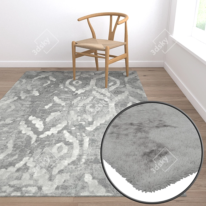 Luxury Carpet Set 3D model image 5