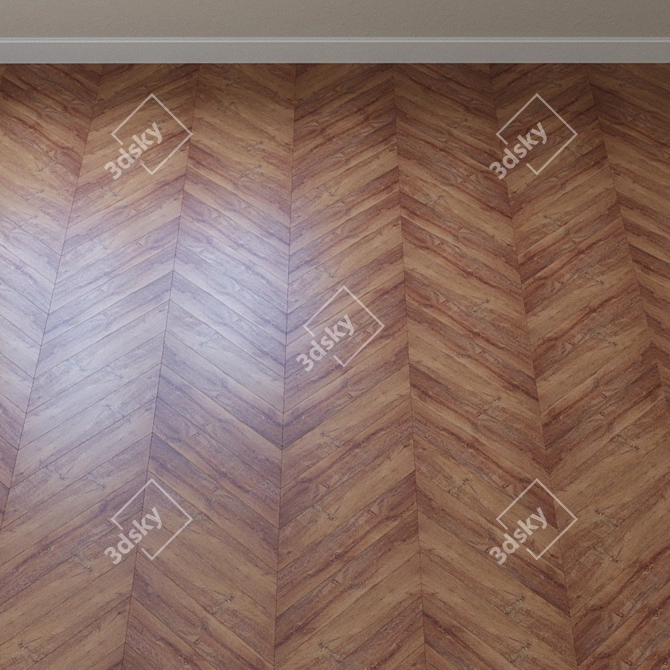 French Fir Vinyl Laminate 3D model image 4