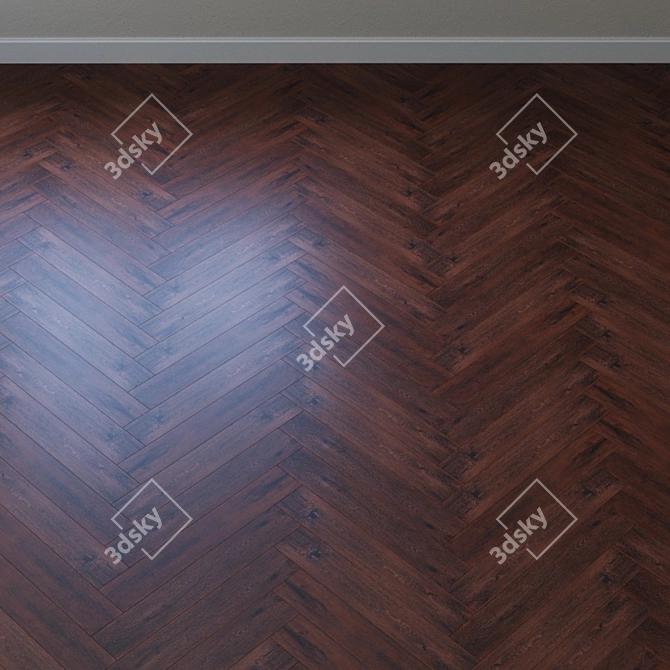 French Fir Vinyl Laminate 3D model image 4