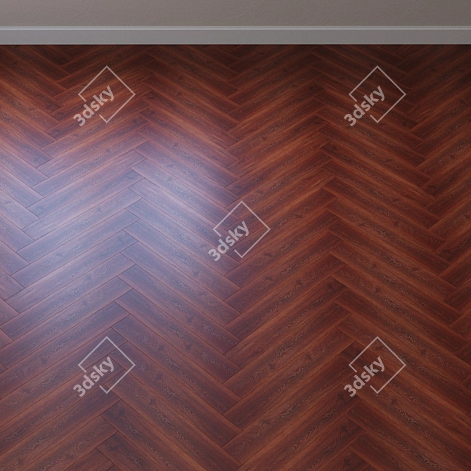 French Fir Vinyl Laminate 3D model image 3