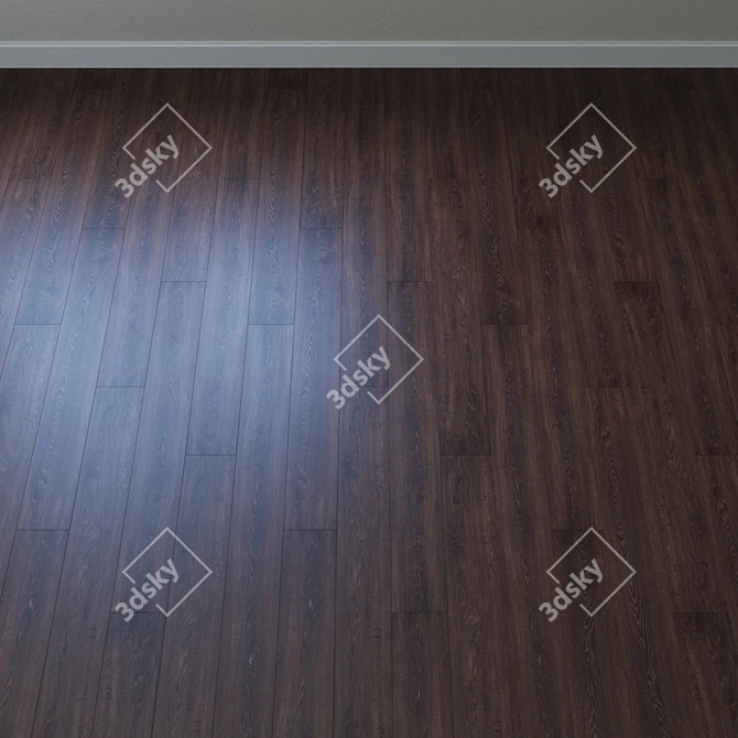 French Oak Vinyl Laminate 3D model image 2