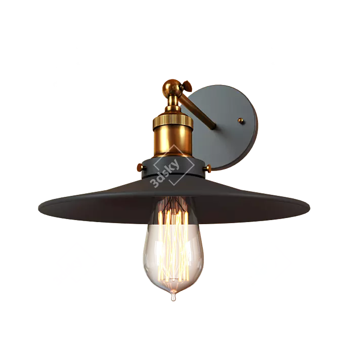 Loft IT Metal Pendant Light 3D model image 1