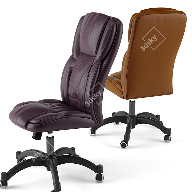 Ergonomic Serta Executive Chair 3D model image 2