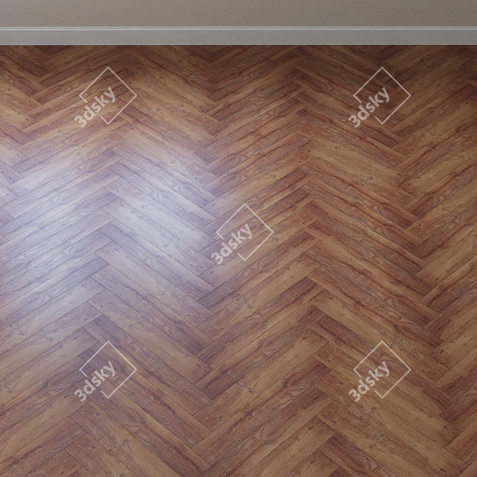 French Fir Vinyl Laminate 3D model image 3