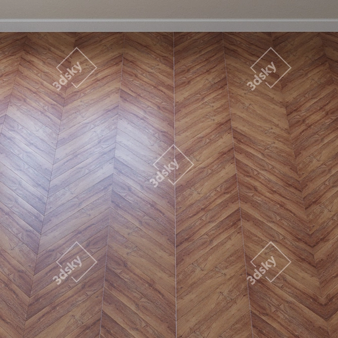 French Fir Vinyl Laminate 3D model image 4