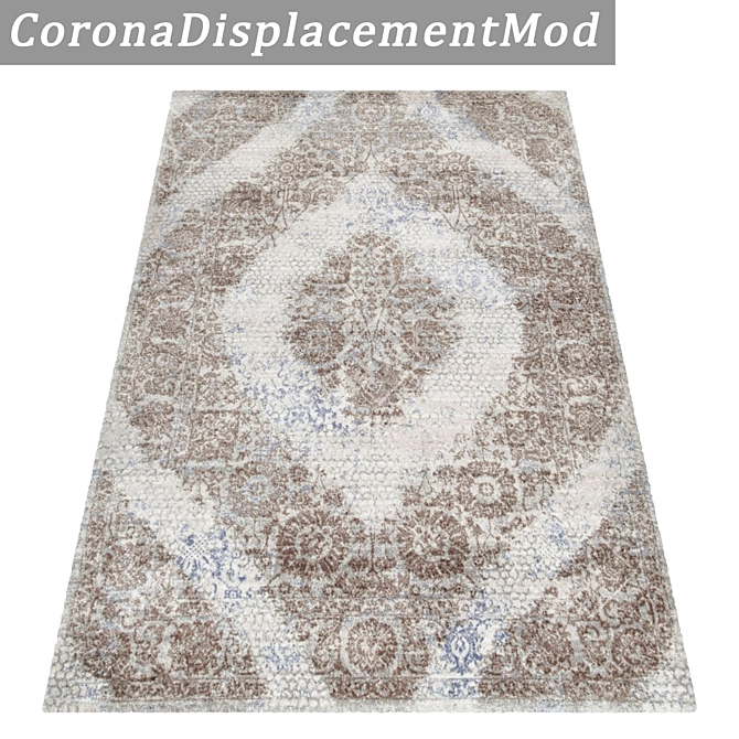 Luxury Carpet Set: High-Quality Textures 3D model image 4