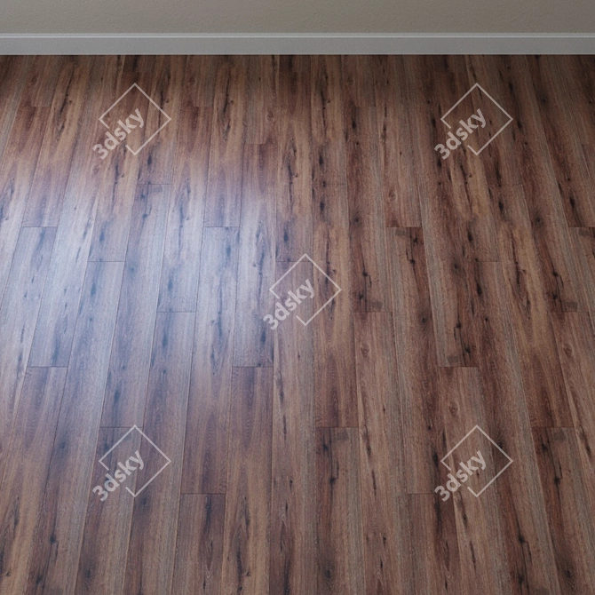 Title: AquaFloor RealWood Click - Vinyl Laminate 3D model image 2