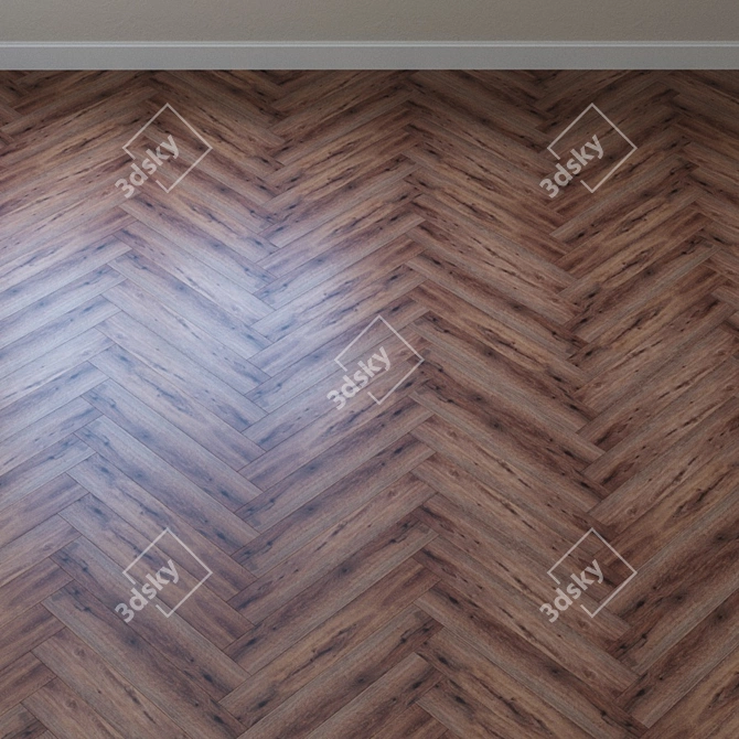 Title: AquaFloor RealWood Click - Vinyl Laminate 3D model image 3