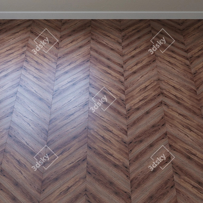 Title: AquaFloor RealWood Click - Vinyl Laminate 3D model image 4