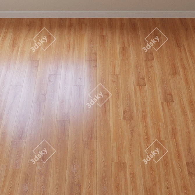 French Fir Vinyl Laminate: AquaFloor RealWood Click AF 6052 3D model image 2