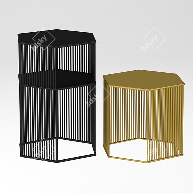 Modern Curbstone Wire: Stylish and Sturdy 3D model image 3