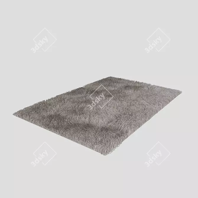 Natural Look Soft Carpet 3D model image 1