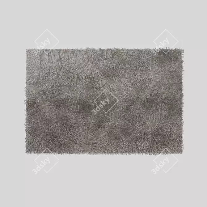 Natural Look Soft Carpet 3D model image 2