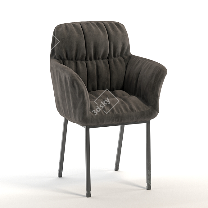 ErgoRest Armchair 3D model image 1