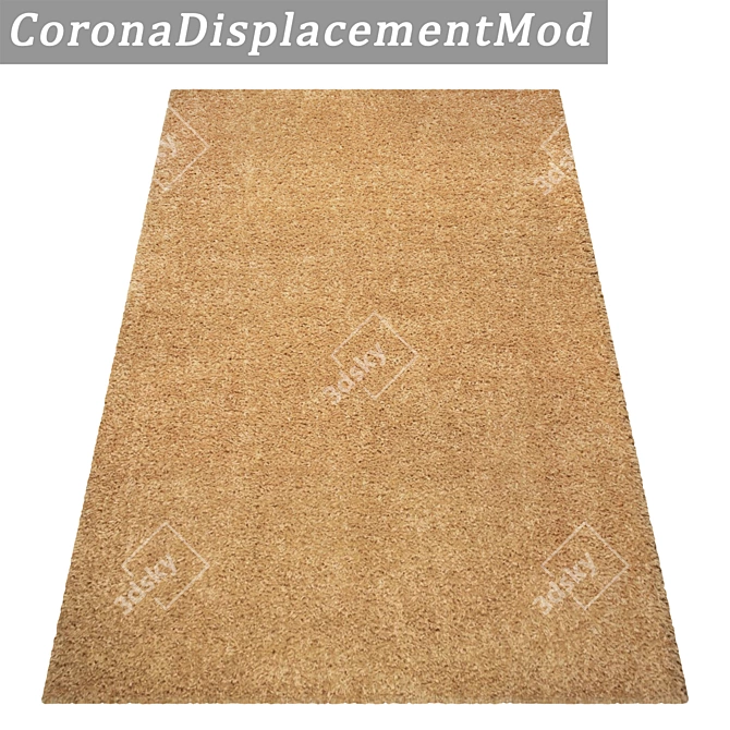 Versatile Carpet Set - High Quality Textures 3D model image 4