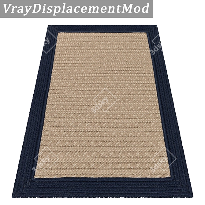 Luxury Carpet Set: High-Quality Textures for Close-ups and More 3D model image 3