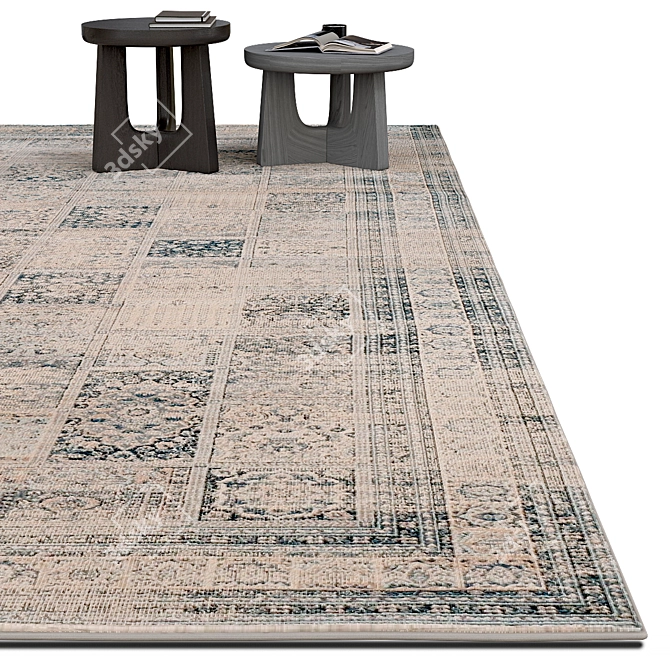 Luxury Archive Carpet 3D model image 2