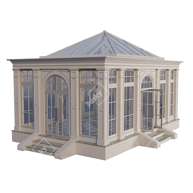 Winter Garden 3D Models 3D model image 1