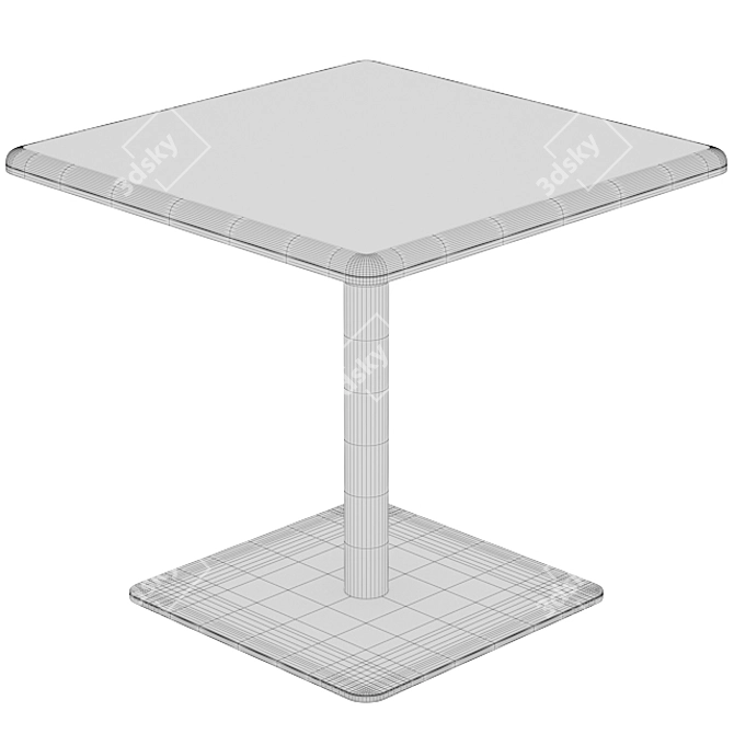 Minimalist Kyle Minotti Table 3D model image 2