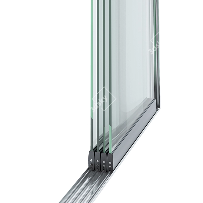 Versatile Sliding Door-05 3D model image 2