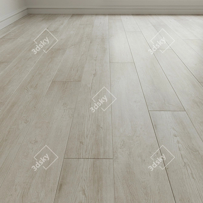 Title: Loren Parquet Laminate 3D model image 1