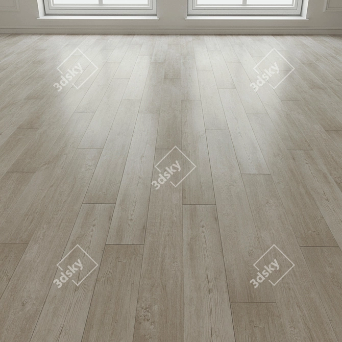 Title: Loren Parquet Laminate 3D model image 3