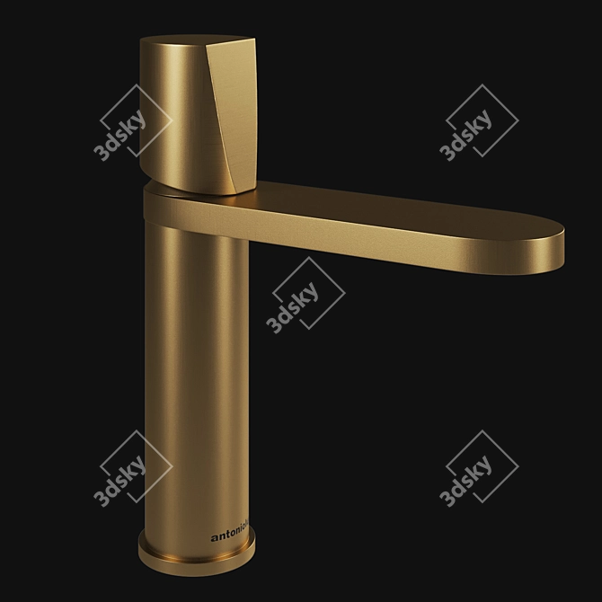 Indigo Faucet: Sleek, Stylish, Superior 3D model image 2