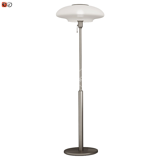 Sleek Floor Lamp: IKEA TELLBYUN 3D model image 3