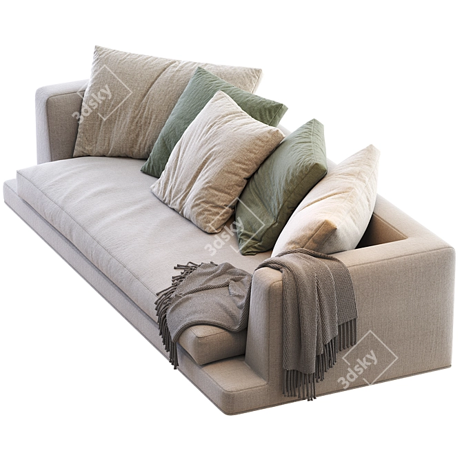 Maxalto Aurae Sofa | Luxurious & Stylish 3D model image 3