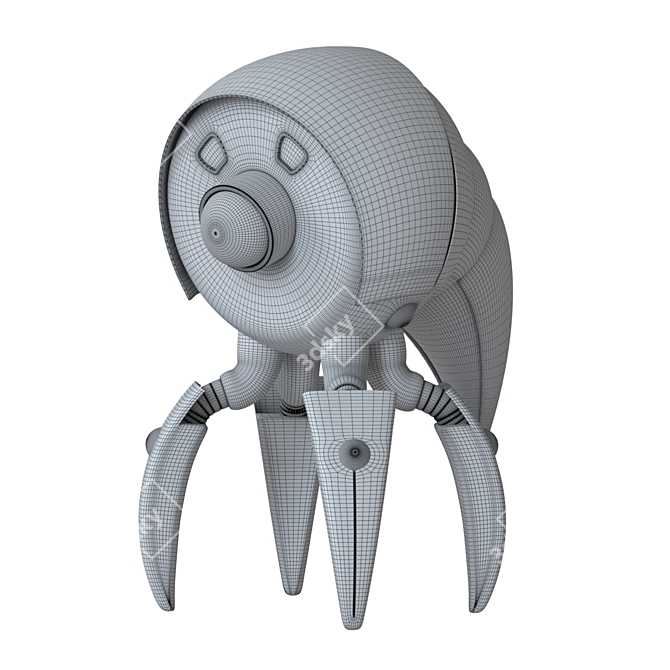 Nanobot 3D Model - obj File 3D model image 3