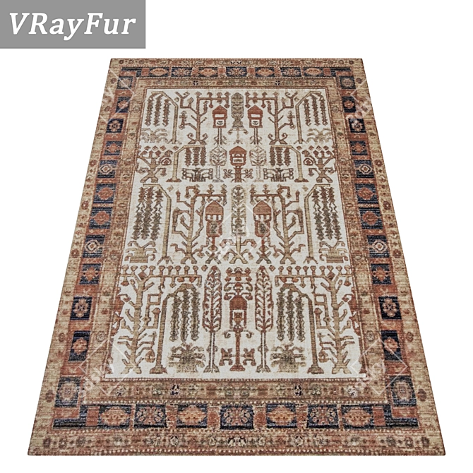 Luxury Carpet Collection 3D model image 2