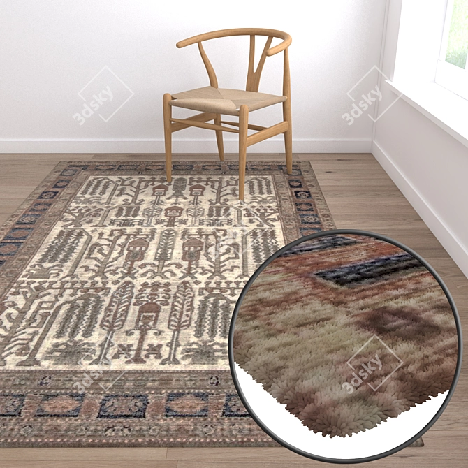 Luxury Carpet Collection 3D model image 5