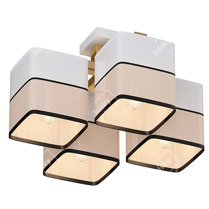 Dubravia Ceiling Light - Emma 3D model image 1