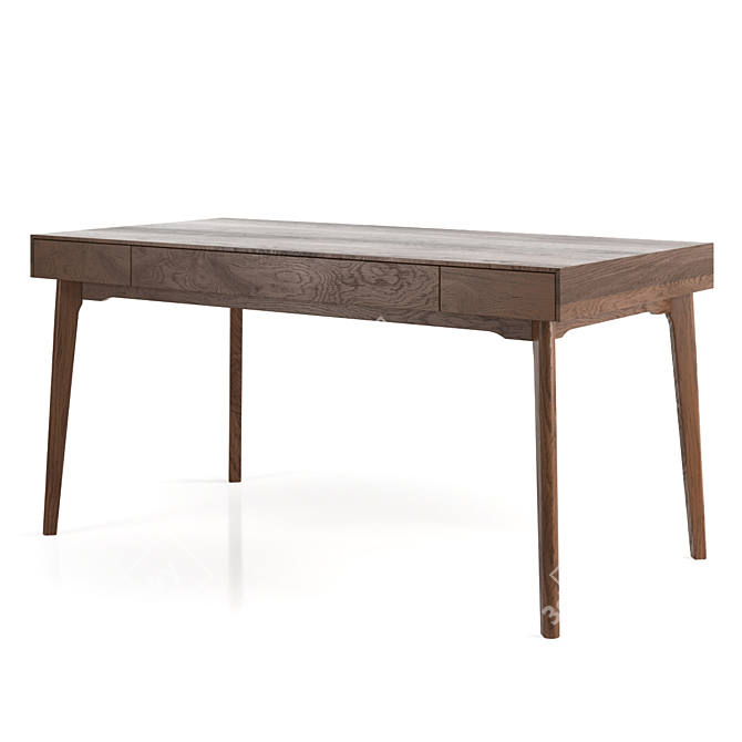 Elegant Catalina Desk: Functional Style 3D model image 2