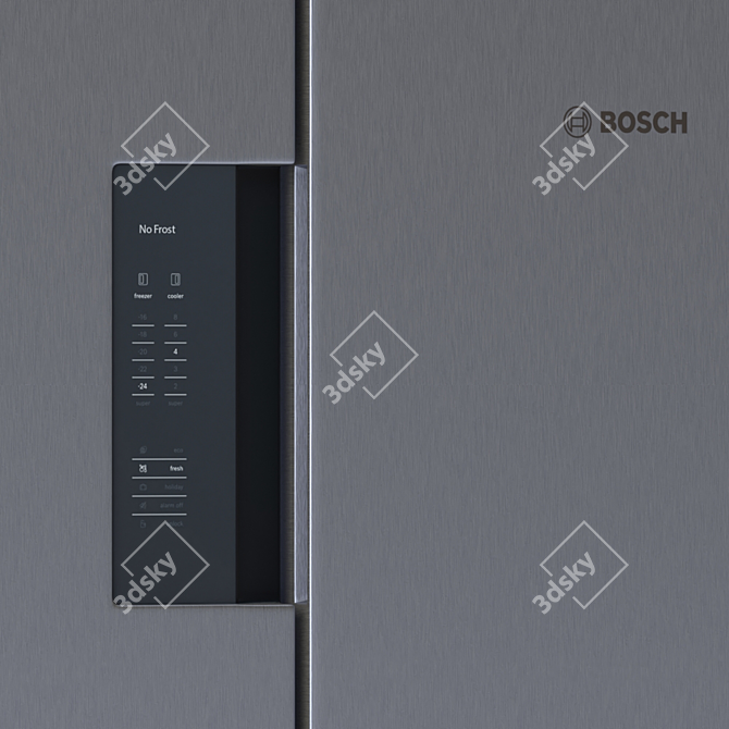 BOSCH Refrigerators: Versatile and Reliable 3D model image 3