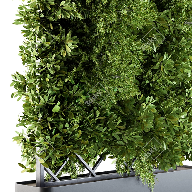 Vertical Garden Box - Outdoor Planting 3D model image 3